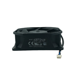 Delta AUB0712HJ-00 Replacement Cooling Fan — 80mm DC 12V 0.40A | Large Airflow | 3-Pin | Projector & Electronics