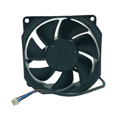 Delta AUB0712HJ-00 Replacement Cooling Fan — 80mm DC 12V 0.40A | Large Airflow | 3-Pin | Projector & Electronics
