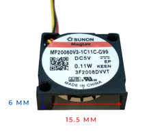 SUNON MF20060V3-1C11C-G99 Mini Blower Fan Replacement