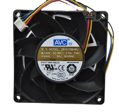 AVC 2B09238B48U 4 Wire For Communications Equipment Radiator Fan Replacement