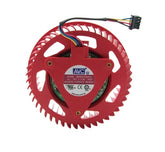 AVC BASA0725R2U For ATI HD5870 HD5970 Graphics Card Turbine Fan Replacement