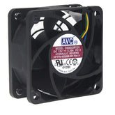 AVC DS06025R12U 4-Pin Connector Server Square Fan Replacement