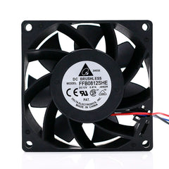 Delta FFB0812SHE Powerful High-Speed Fan Replacement