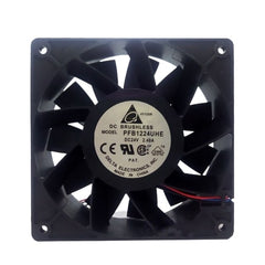 Delta PFB1224UHE Three-Wire Inverter Violence Fan Replacement