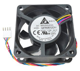 Delta QFR0612DH 4-Wire PWM Speed Regulator Fan Replacement