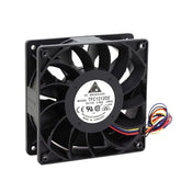 Delta TFC1212DE For Bitcoin Miner Powerful Server Case Fan Replacement