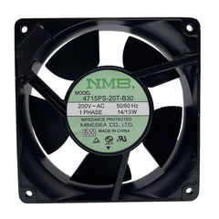 NMB 4715PS-20T-B30 For FANUC System Server Fan Replacement