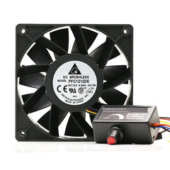 Delta Models Set With Speed Regulation Controller Server Cabinet Fan Replacement