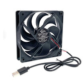 SXDOOL Computer Chassis USB Power Supply Sleeve Fan Replacement