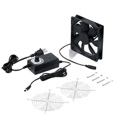 SXDOOL Computer Fan With Speed Controller AC Plug Power Cord Exhaust Fan Replacement