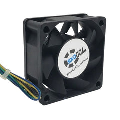 SXDOOL DF126025BU Four-Wire Controlled Speed Fan Replacement