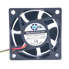 SXDOOL SXD6015S12H 3 Wire CPU Lead Server Inverter Case Fan Replacement