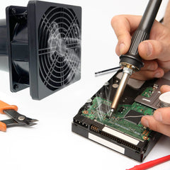 SXDOOL Smoke Prevention Absorber Case Fan Replacement