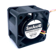 Sanyo 109P0412G3D073 3-Wire 1U Axial Case Fan Replacement