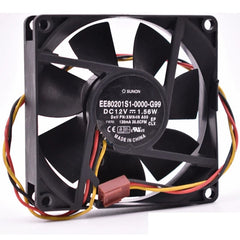 Sunon EE80201S1-0000-G99 3-Wire Speed Server Fan Replacement