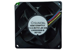 Sunon KDE1208PTV1 4-Wire PWM Computer Function Fan Replacement