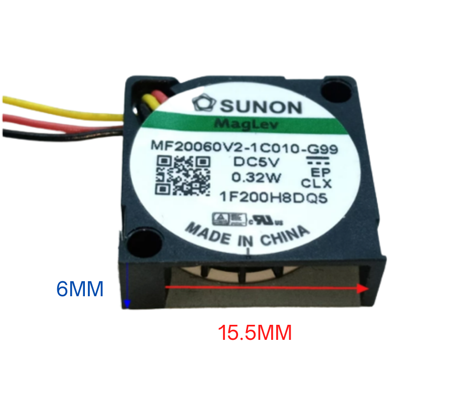 Sunon Mini DC MF20060V2-1C010-G99 Blower Fan Replacement