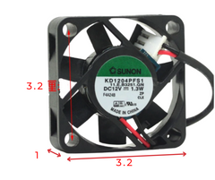 SUNON KD1204PFS1 Air Volume Cooling Fan Replacement