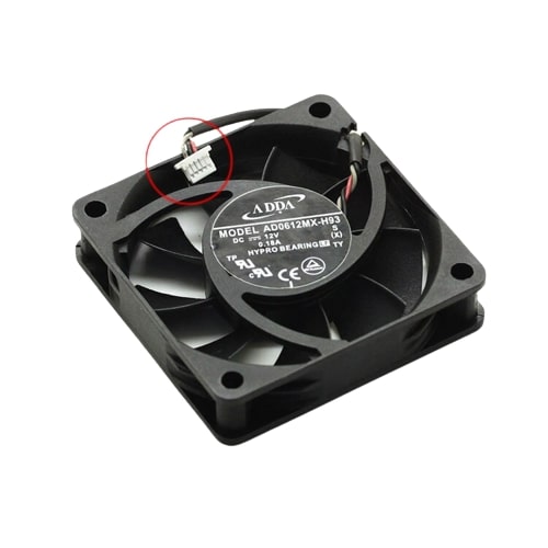 ADDA AD0612MX-H93 Support Speed Measurement Projector Fan Replacement