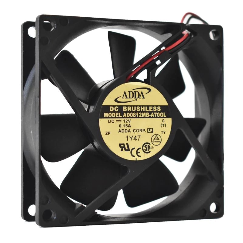ADDA AD0812MB-A70GL Dall Ball Bearing Computer Fan Replacement