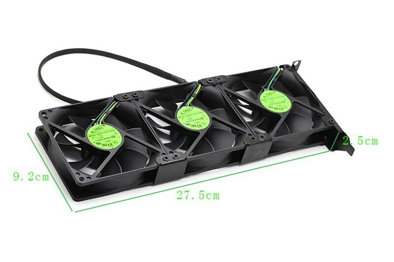 ADDA AD0912UX-A7BGL Graphics Cards PCI SLot Fan Replacement