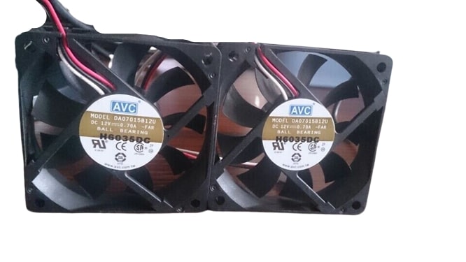 AVC DA07015B12U CPU Dual Ball Bearing Fan Replacement