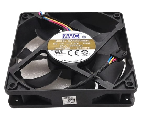 AVC DATA125B2G 4-Wire Double Ball PWM Fan Replacement