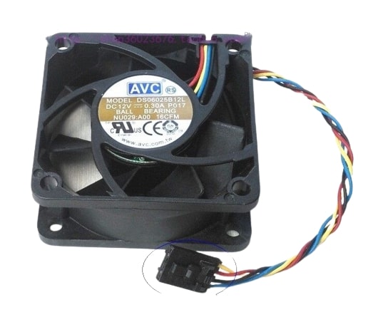 AVC DS06025B12L 4 Wire Double Ball Server Fan Replacement