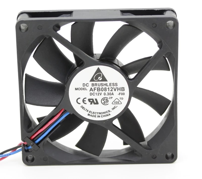 Delta AFB0812VHB CPU Computer Case Fan Replacement