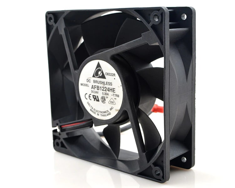 Delta AFB1224HE Air Frequency Converter Fan Replacement