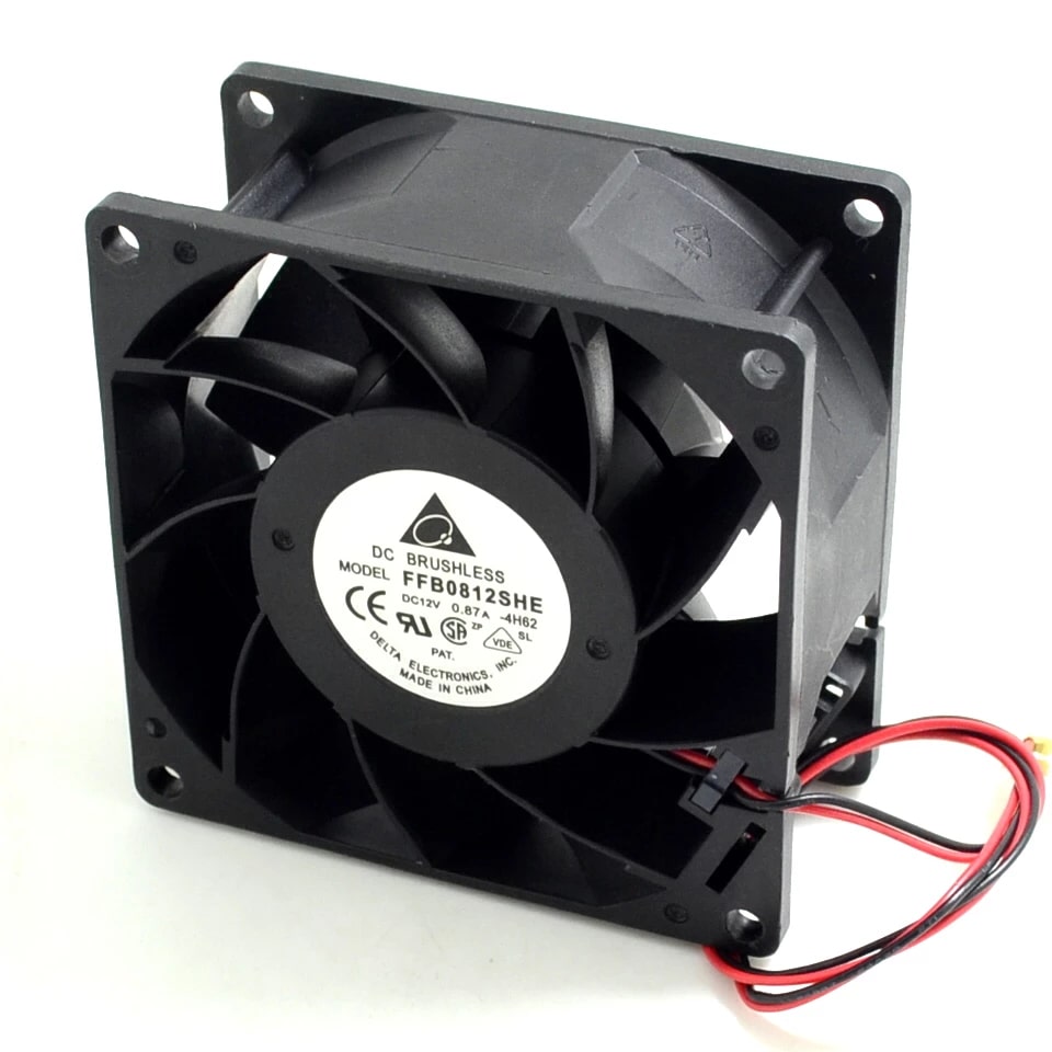 Delta FFB0812SHE Powerful High-Speed Fan Replacement