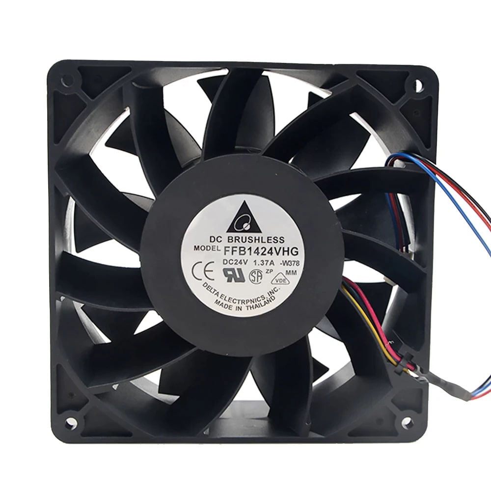 Delta FFB1424VHG Three-Line Winds Industrial Case Fan Replacement