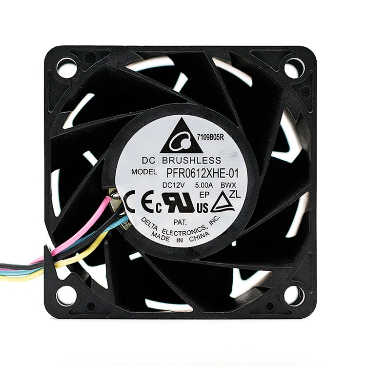 Delta PFR0612XHE-01 4-Pin PWM Server Inverter Axial Fan Replacement