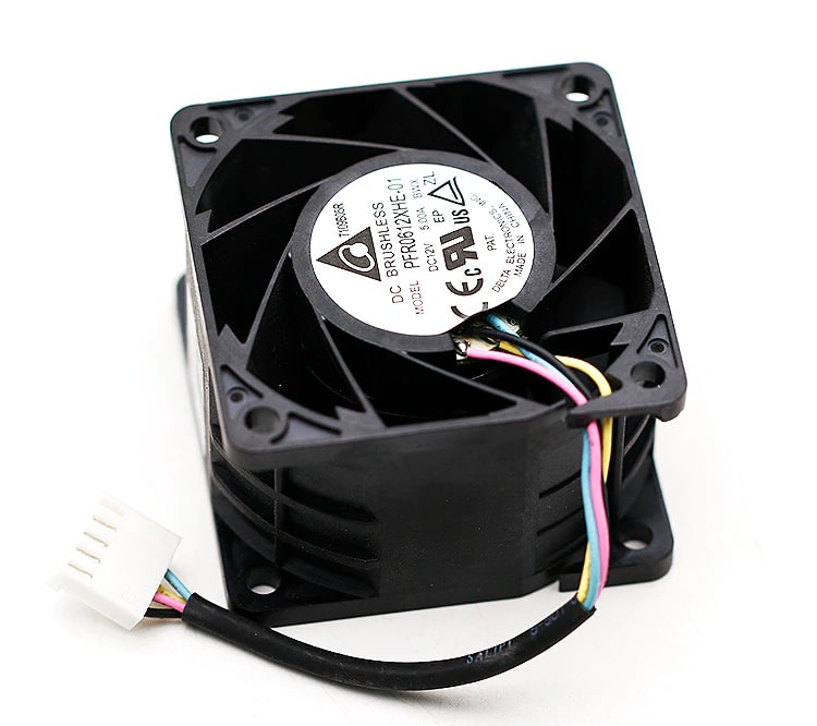 Delta PFR0612XHE-01 4-Pin PWM Server Inverter Axial Fan Replacement