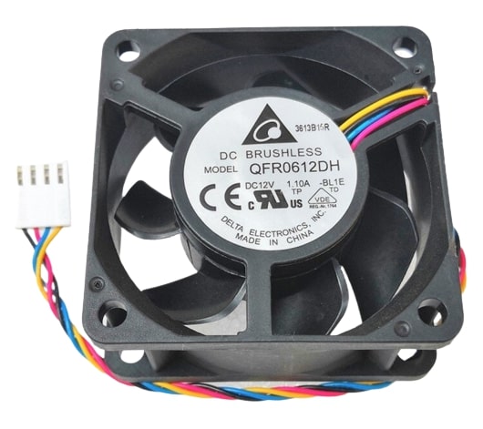 Delta QFR0612DH 4-Wire PWM Speed Regulator Fan Replacement