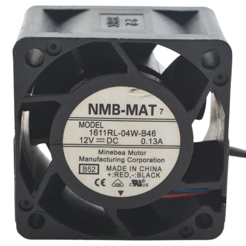 NMB 1611RL-04W-B46 Two Ball Bearing With Special Designed IC Inside Fan Replacement