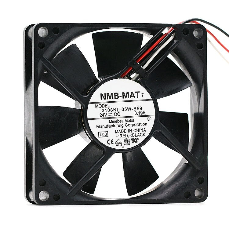 NMB 3108NL-05W-B59 Server Inverter Frequency Converter Fan Replacement