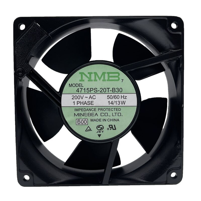 NMB 4715PS-20T-B30 For FANUC System Server Fan Replacement