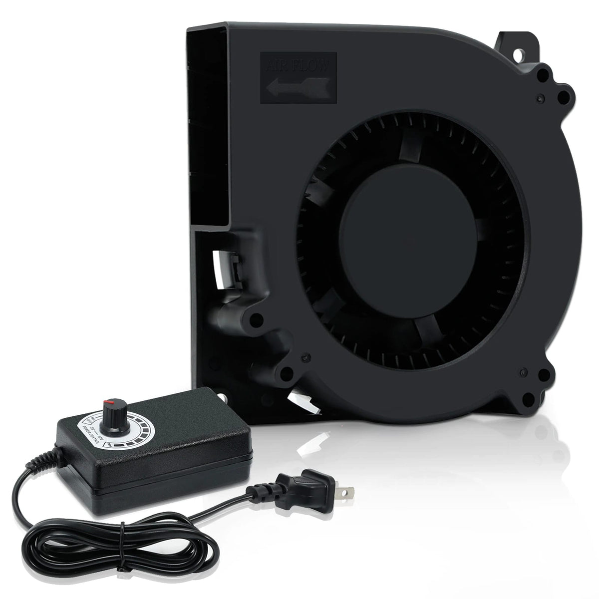 SXDOOL Centrifugal Computer Fan With Speed Controller for Grow Tent