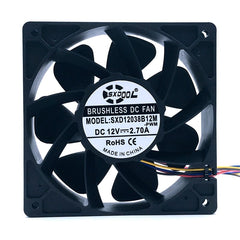 SXDOOL SXD12038B12M For Innosilicon Antminer BTC BCH ZEC Fan Replacement
