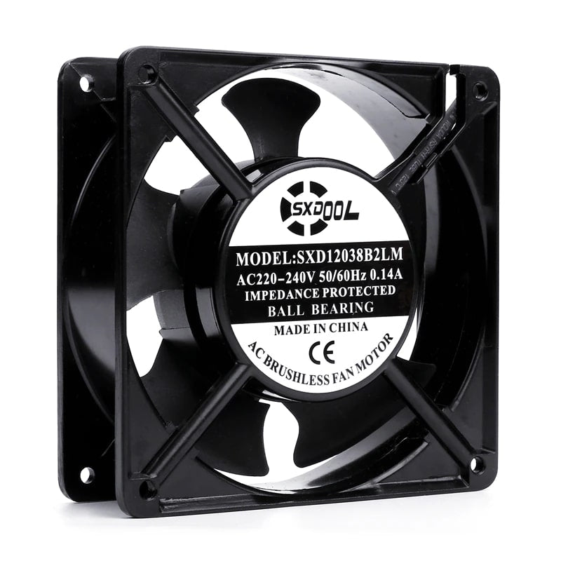 SXDOOL SXD12038B2LM IP68 Speed Regulation Cabinet Fan Replacement
