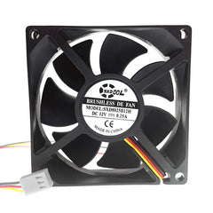 SXDOOL SXD8025B12H 3 Wire 3-P High Speed Computer Server Fan Replacement