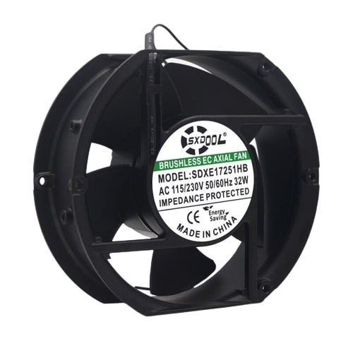 SXDOOL SXDE17251HB Project Ventilation Exhaust Fan Replacement
