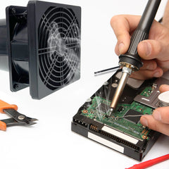 SXDOOL Smoke Prevention Absorber Case Fan Replacement