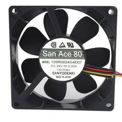 Sanyo 109R0824G4D07 Server Inverter Fan Replacement