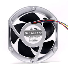 Sanyo 9SG5748P5G10 Metal Frame Industrial High Speed  Fan Replacement