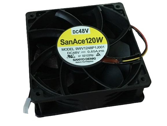 Sanyo 9WV1248P1J001 IP55 Waterproof Server Fan Replacement