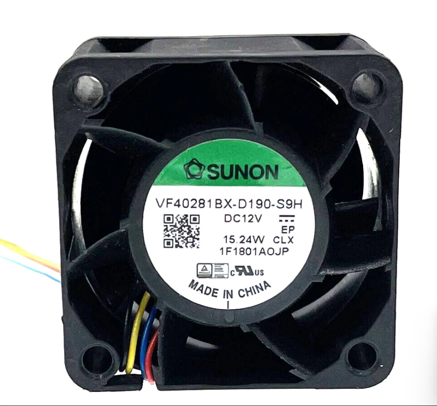 Sunon High Speed VF40281BX-D190-S9H PSU Cooling Fan Replacement