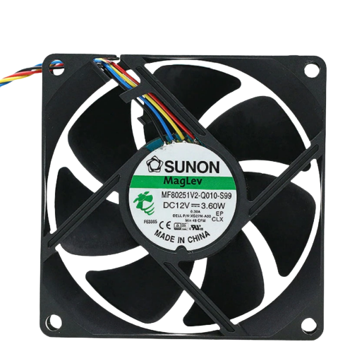 SUNON MF80251V2-Q010-S99 Server Square Cooling Fan Replacement