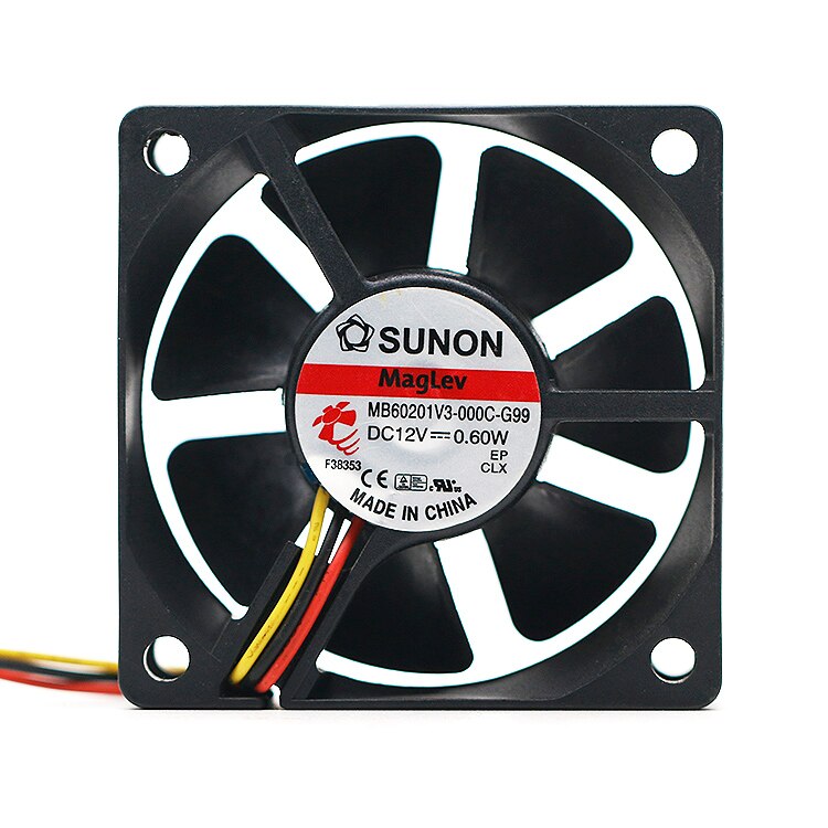 Sunon MB60201V3-000C-G99 Computer Server Silent Axial Fan Replacement